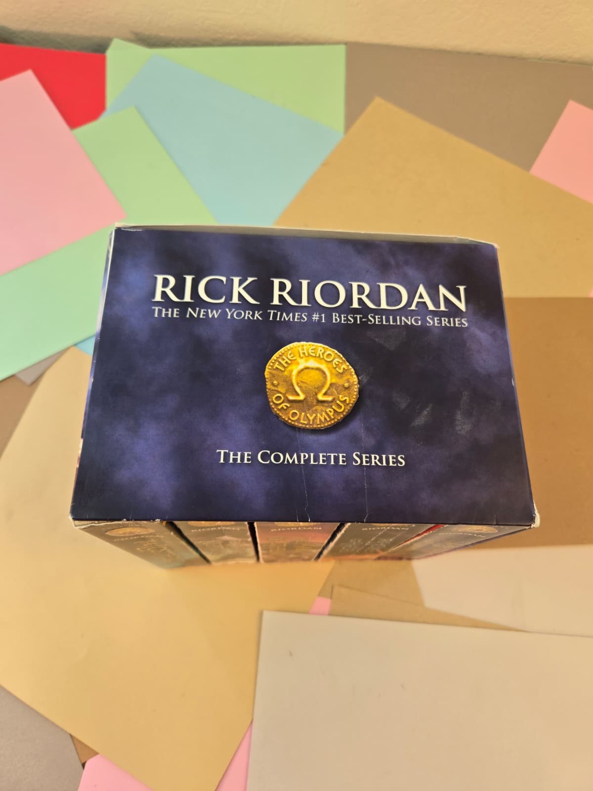Rick Riordan The Heroes of Olympus Complete 5-Book Box Set