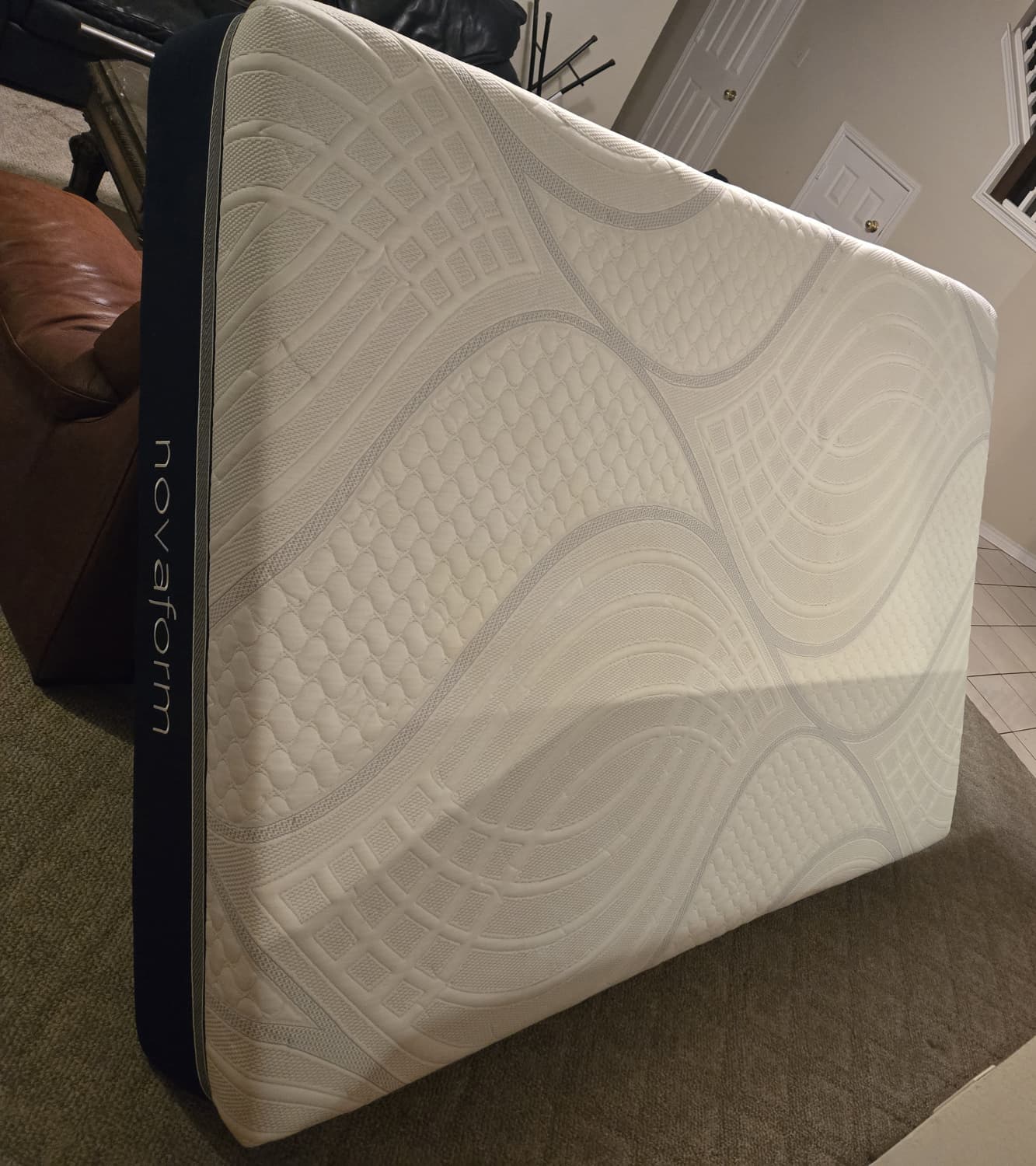 Novaform Foam Mattress — Model M-142060A-QLAVAF-20