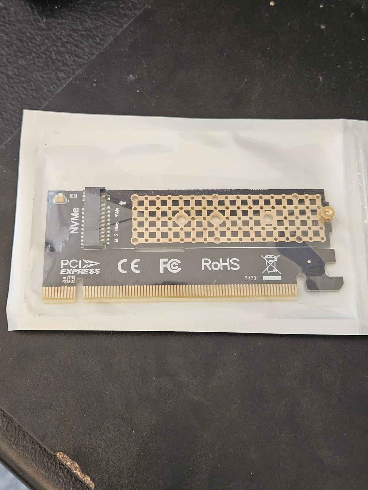 Samsung 128GB M.2 SSD with PCIe Adapter Lot
