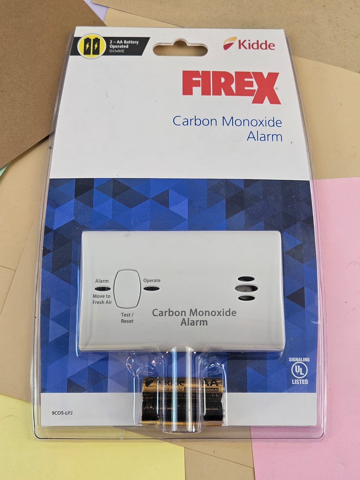 Kidde FireX Carbon Monoxide Alarm New in Package