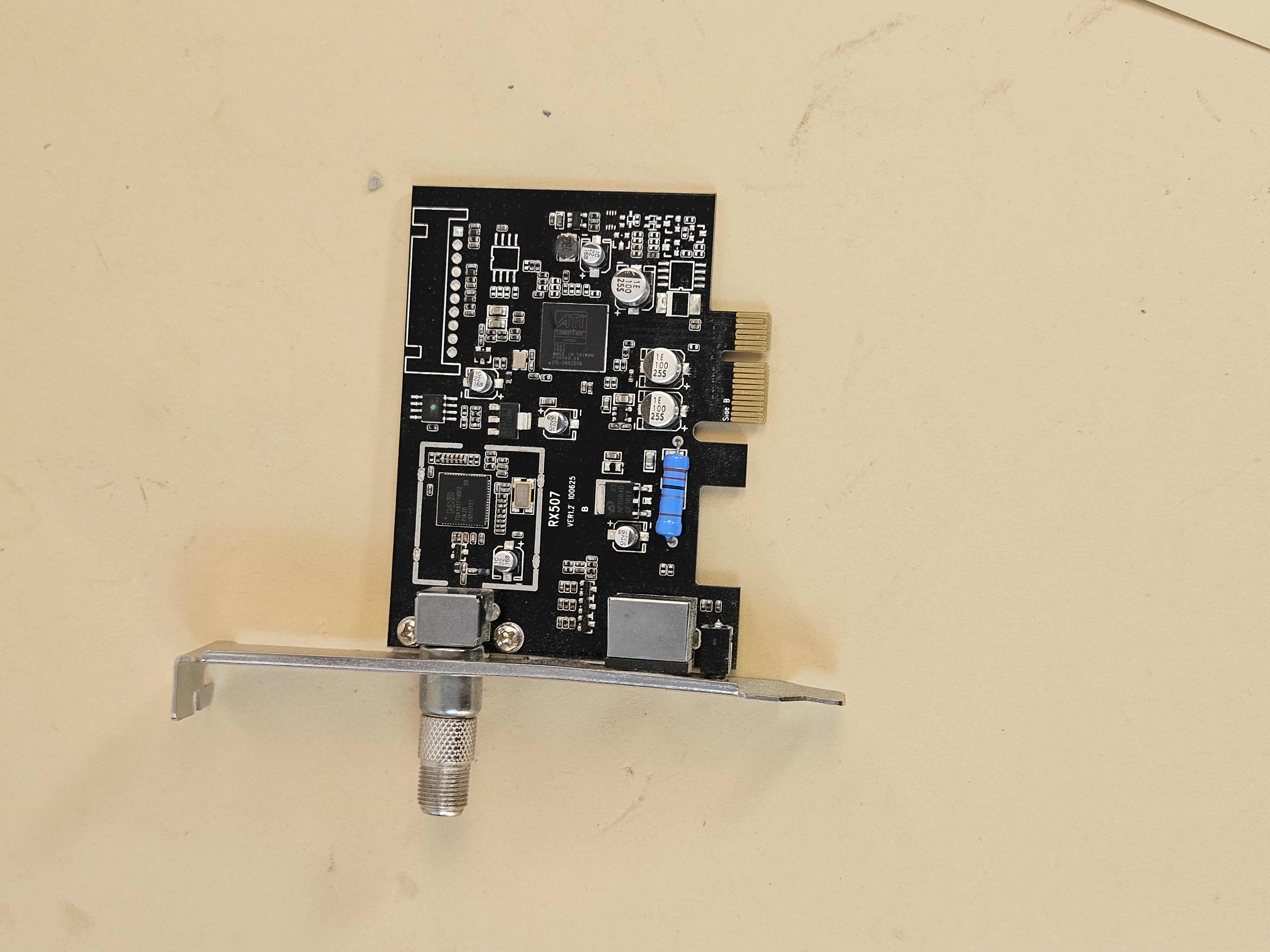 ATS/QAM PCIe TV Tuner Card X507S RX507
