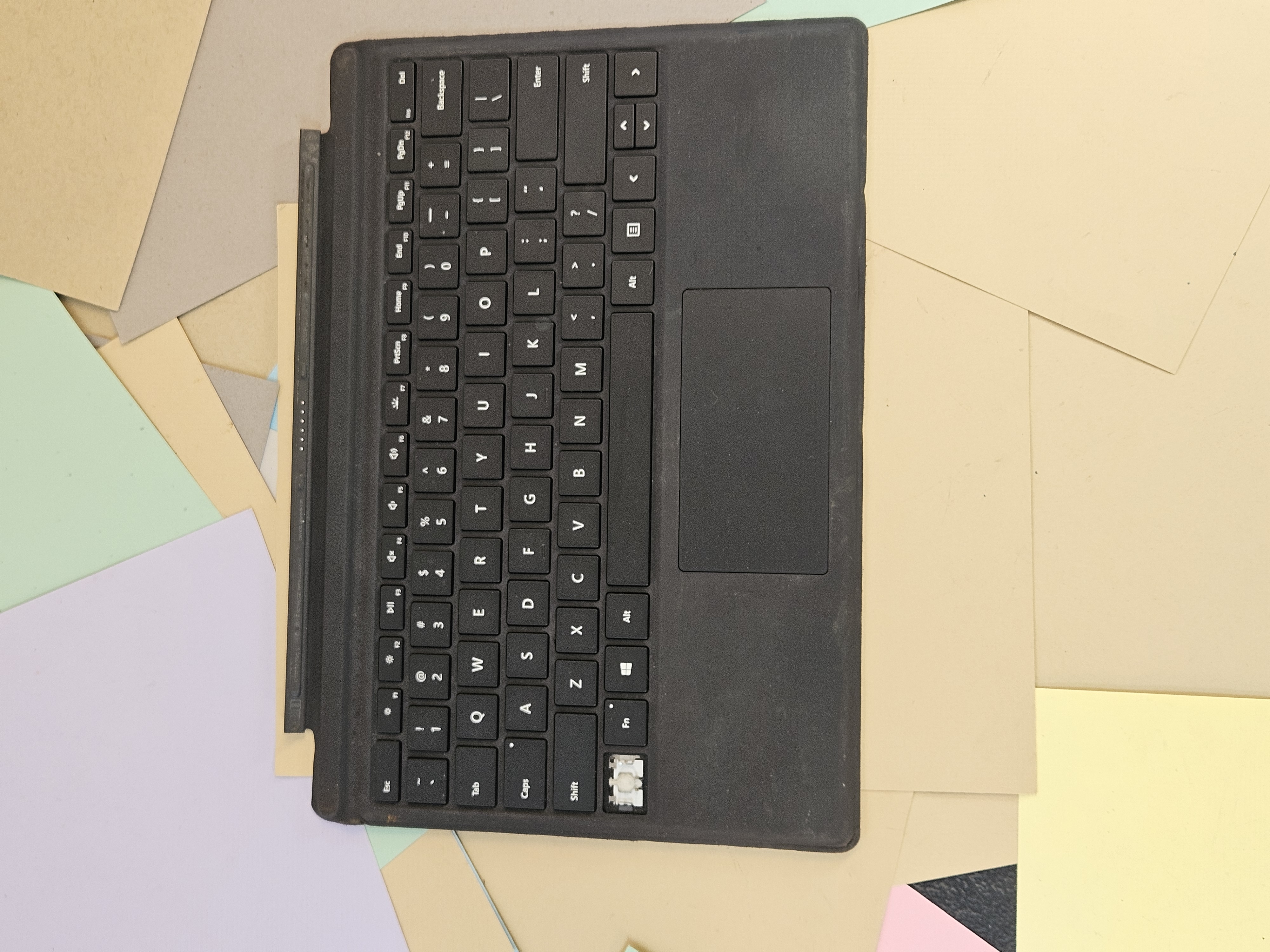 Black Tablet Keyboard Folio Case