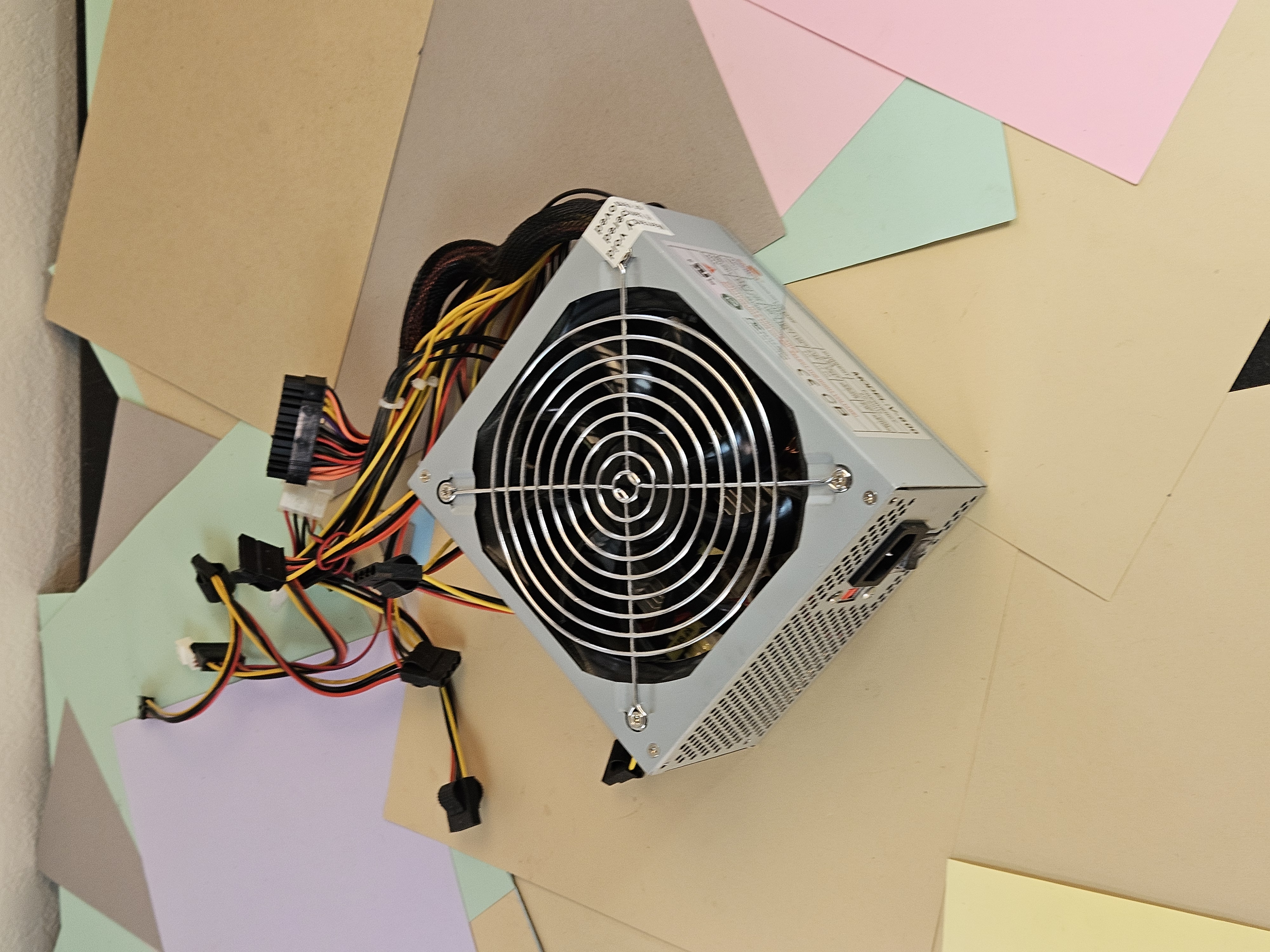 Coolmax V-600 ATX Power Supply with Cable Bundle