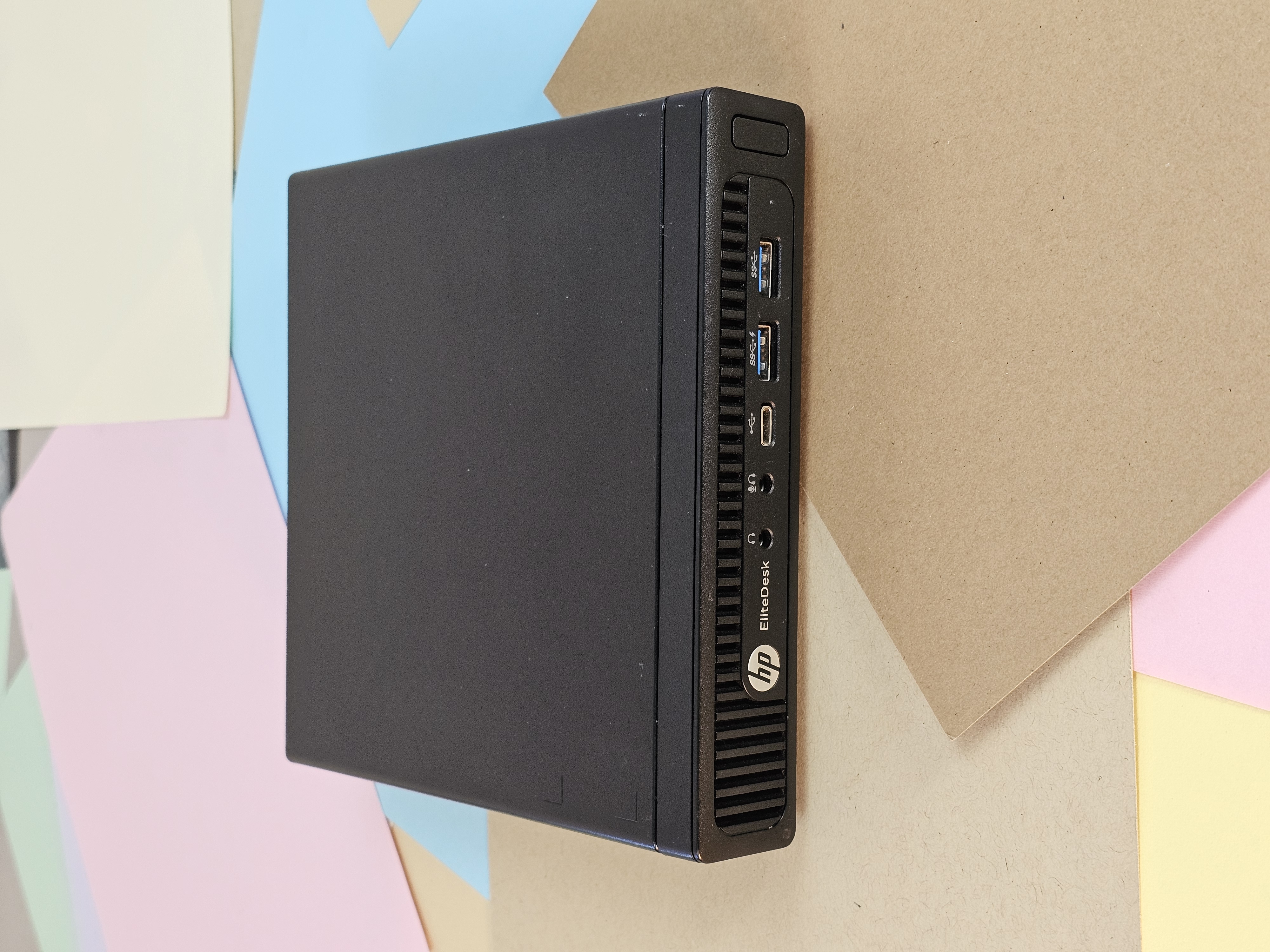 HP EliteDesk 800 G2 Mini i5-6500T 16GB RAM SSD with AC Adapter