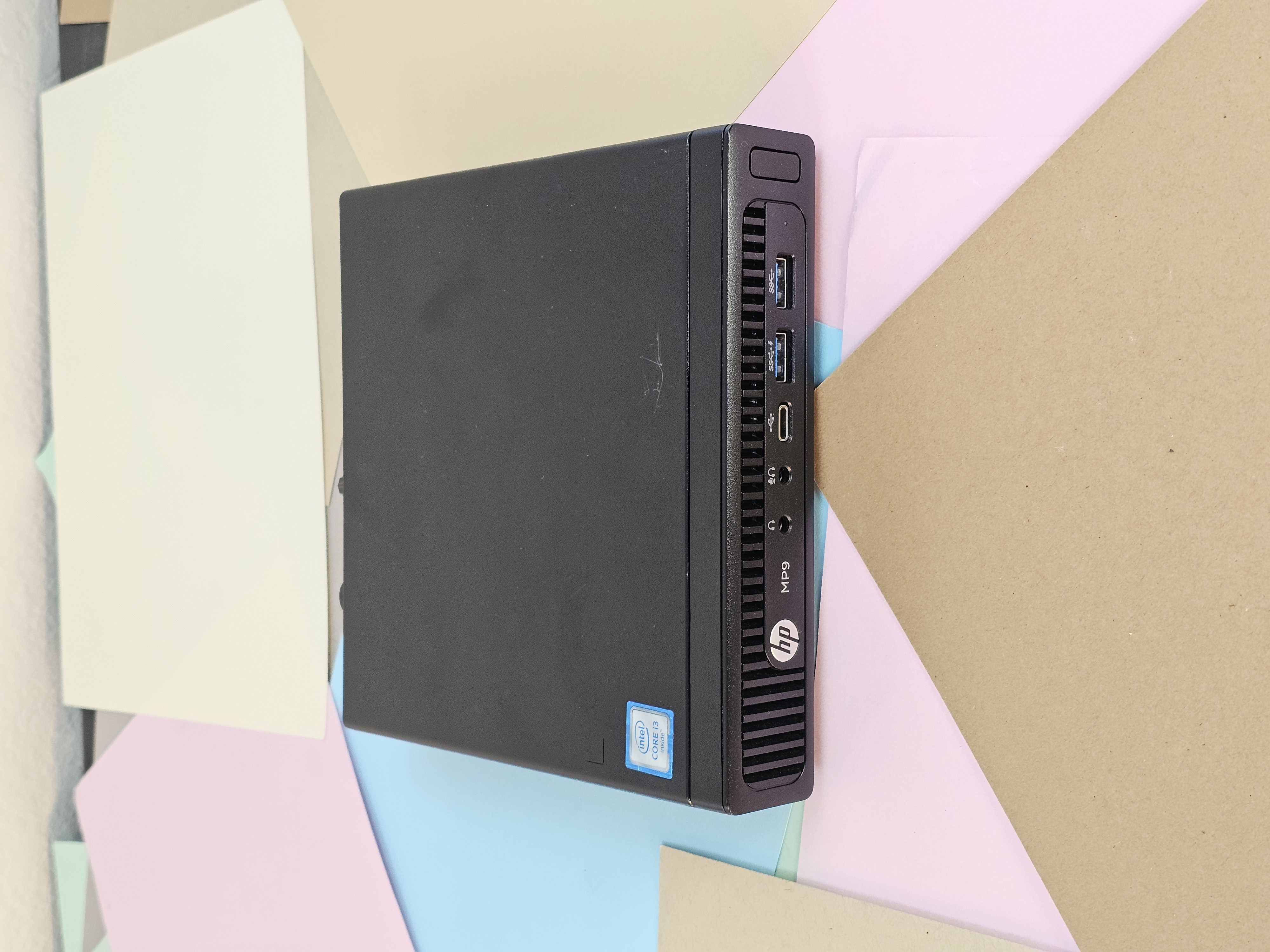 HP MP9 G2 Mini PC i3-6100T 8GB RAM 512GB NVMe SSD Wi-Fi