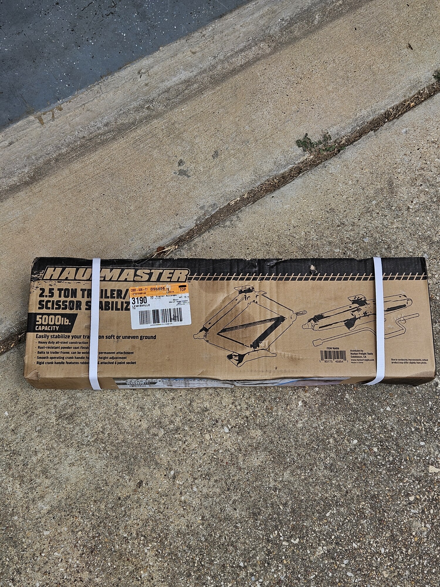 Haul-Master 2.5 Ton Trailer/RV Scissor Stabilizer