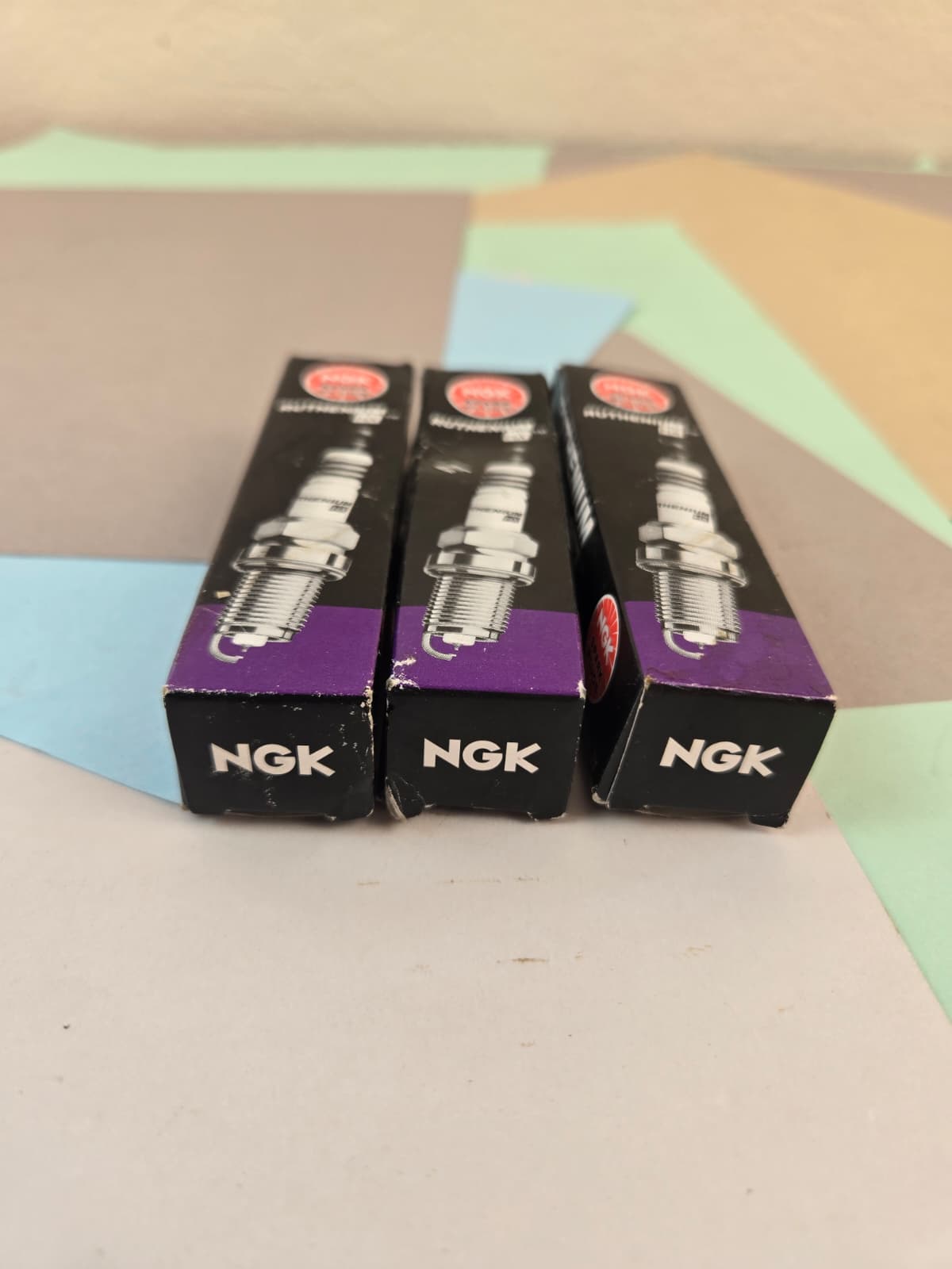 NGK Ruthenium HX Spark Plugs 90220 Set of Three