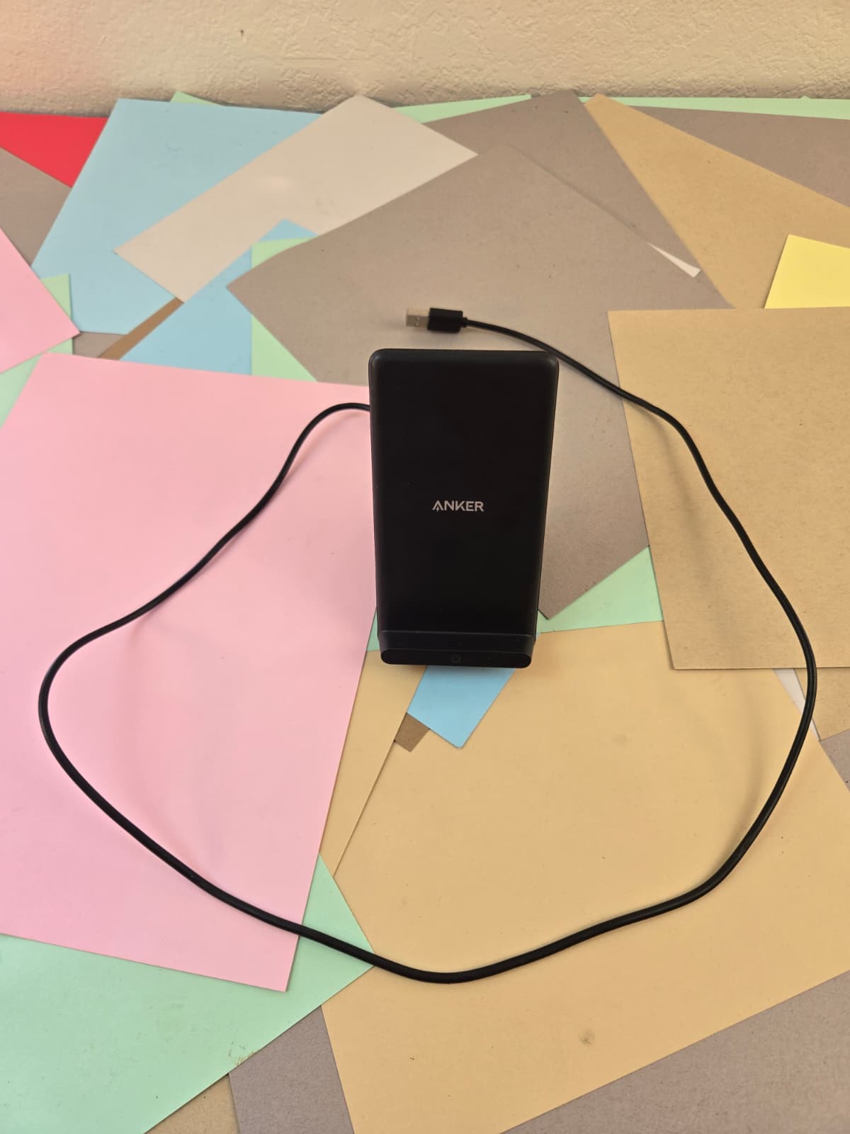 Anker Wireless Charging Stand with Wall Adapter